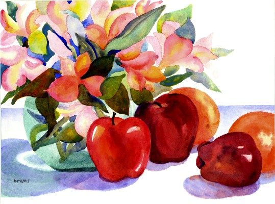 Apples, Oranges, & Alstimeria