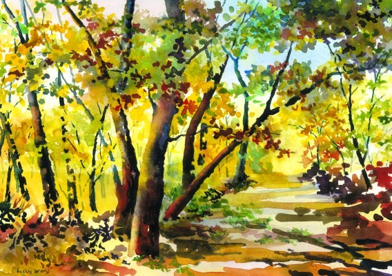 Forest Painting