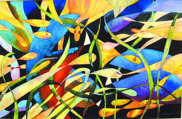 Flower Abstract Painting