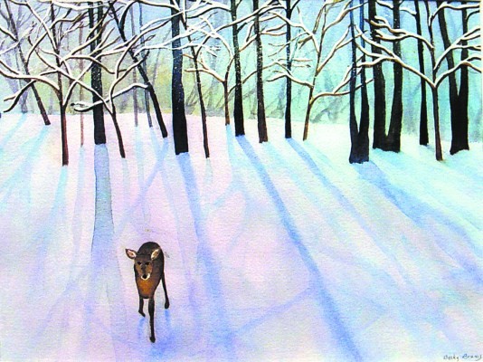 Painting Of A Dear